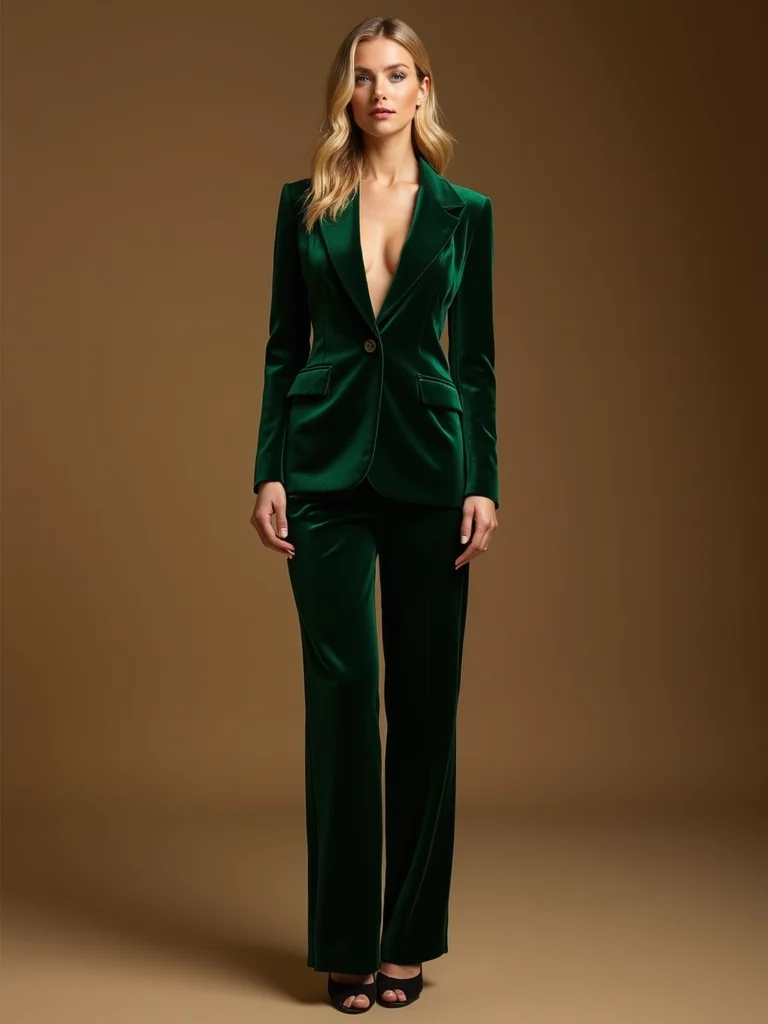 velvet blazers elevate evening outfits