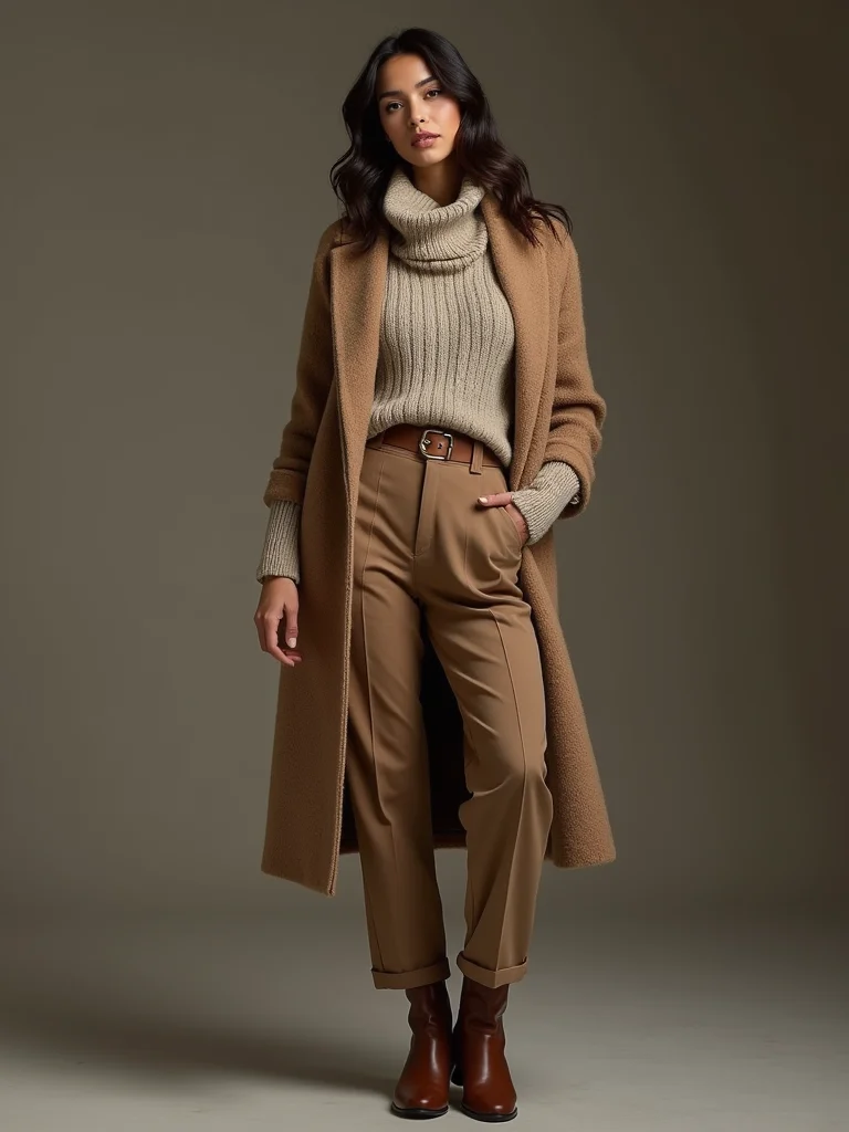 timeless cashmere and chunky knit