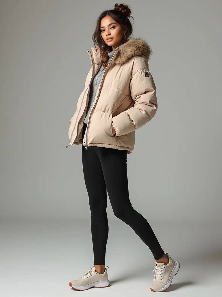 sleek warmth with streamlined layers