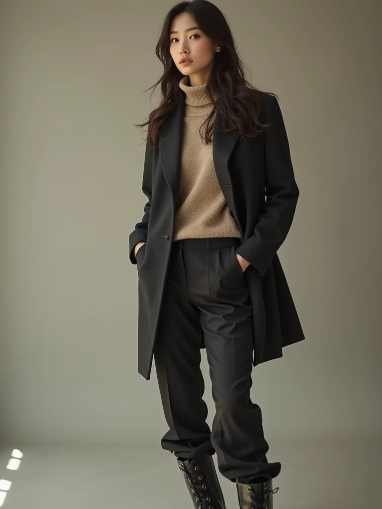 structured blazers over knits