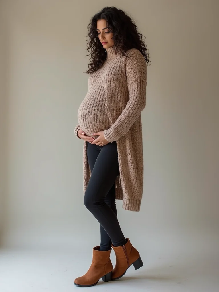 high rise seamless thermal leggings