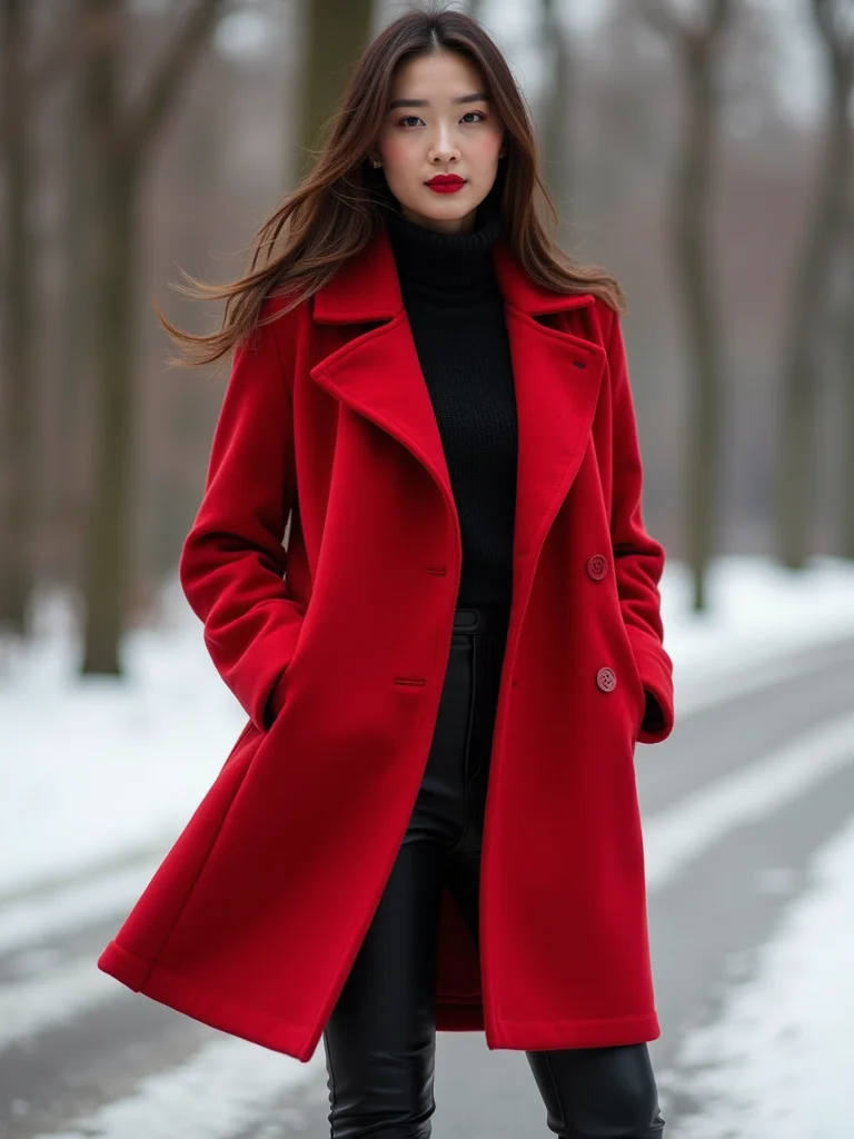 bold statement coats steal attention