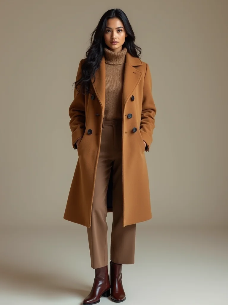 fit focused polished winter coats