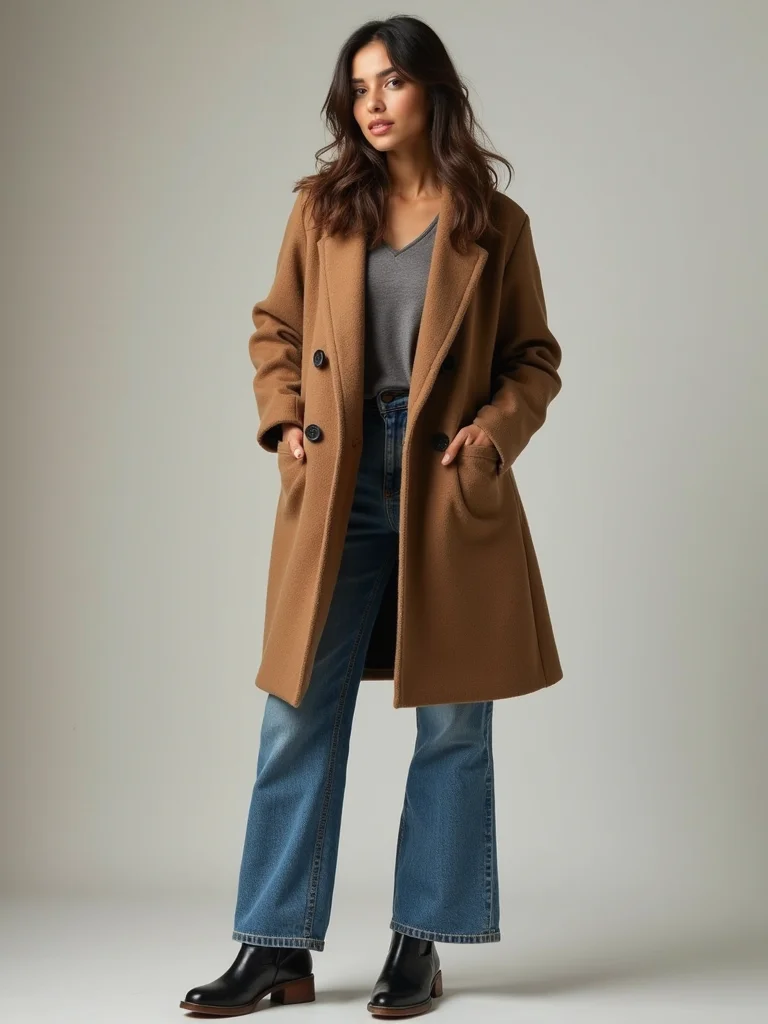 structured blazer with jeans