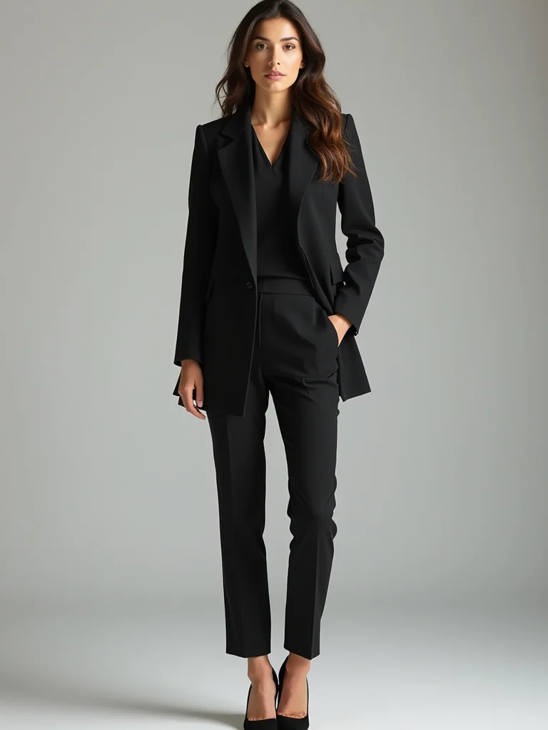 structured tailored winter blazers