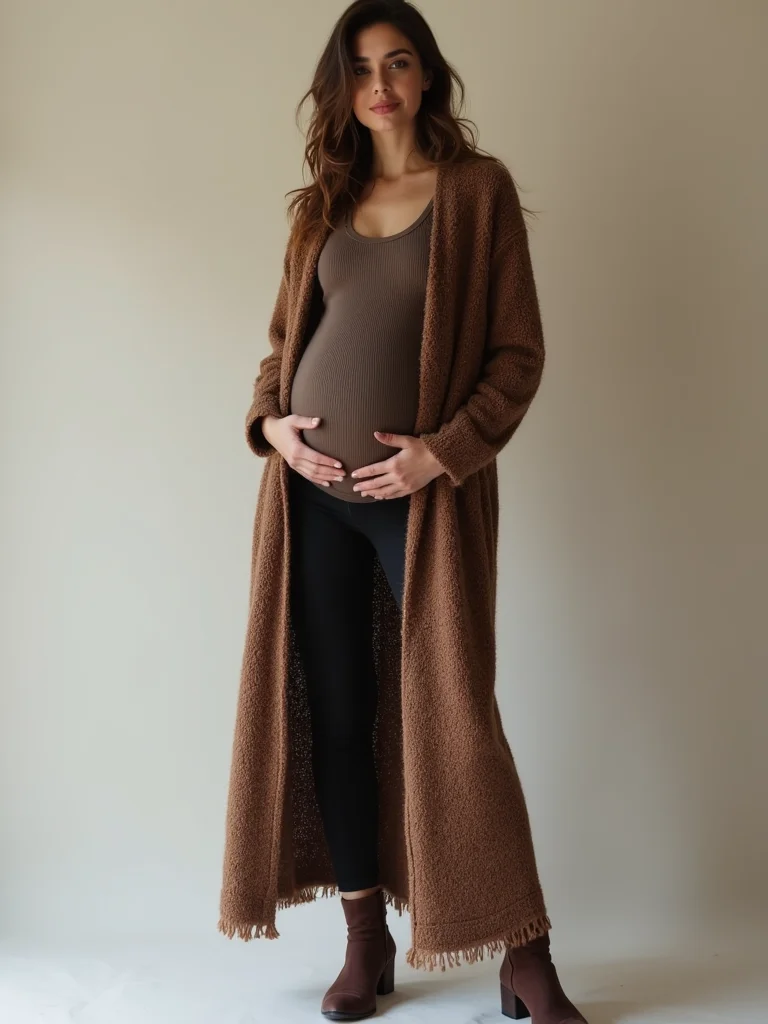 warm layers elegant proportions