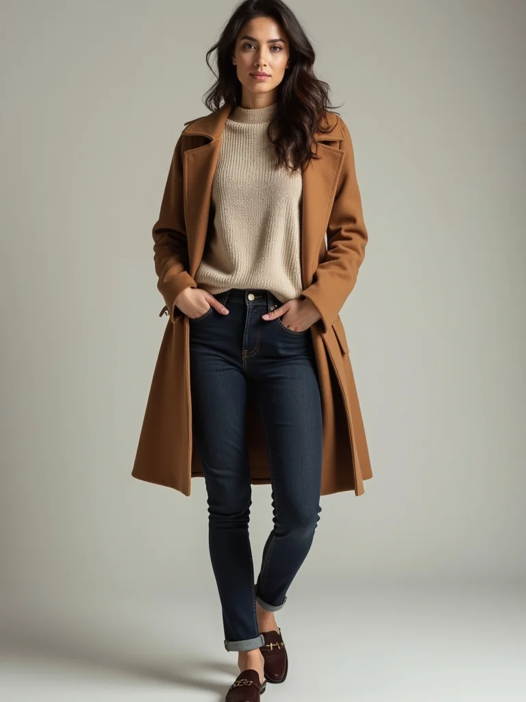 cashmere crewneck dark denim