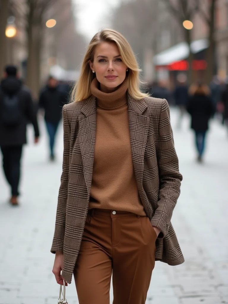plaid blazer with chinos