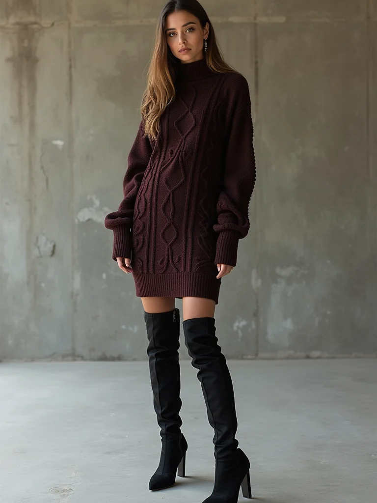 bold textured sculpted knits