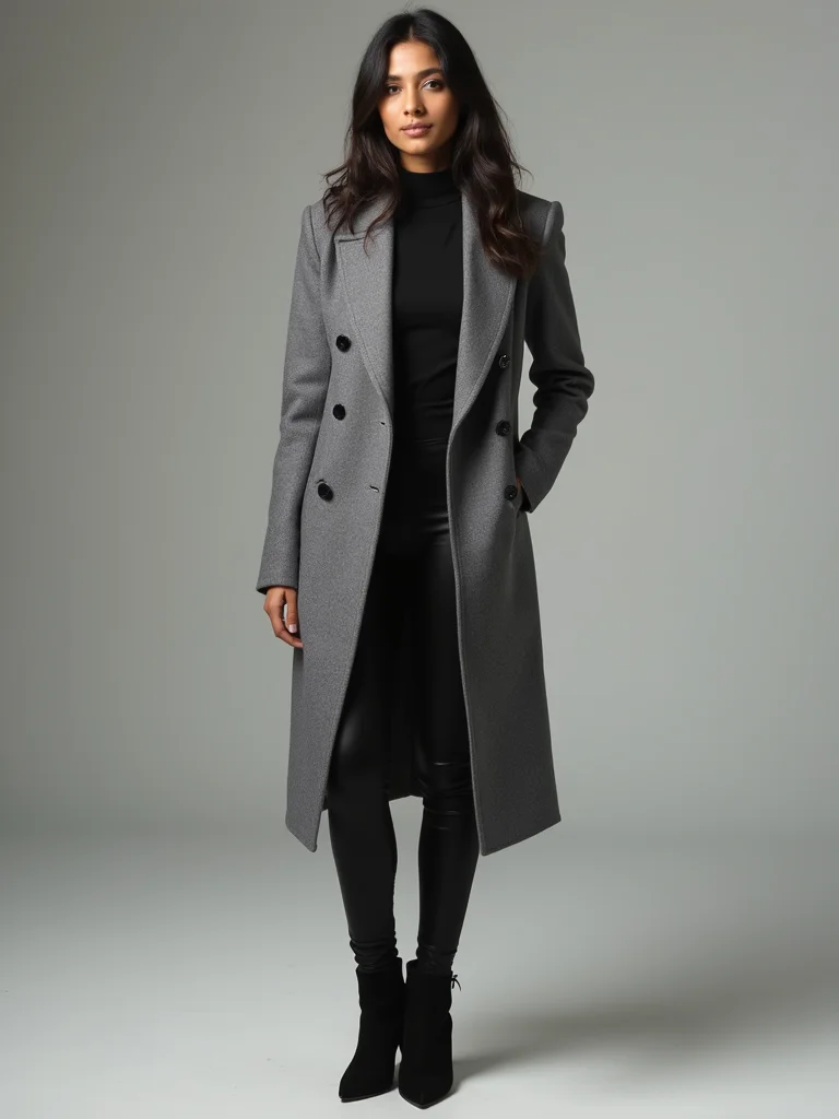 tailored longline blazer ensemble