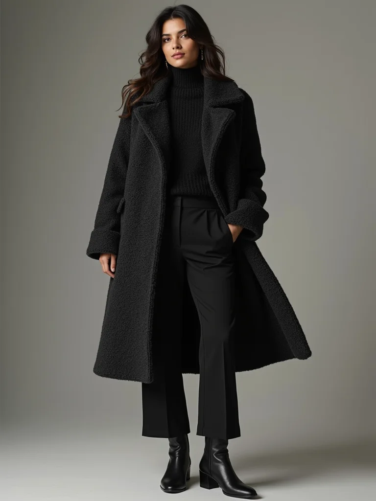 textured monochrome winter luxury