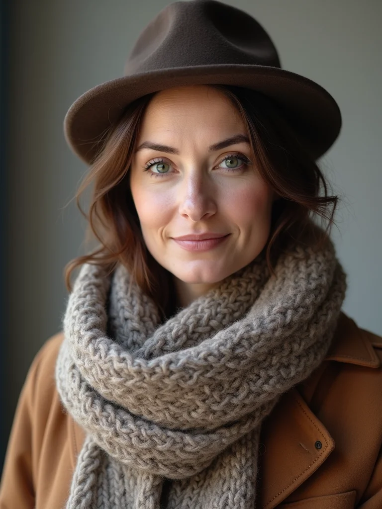 refined complementary winter accessories