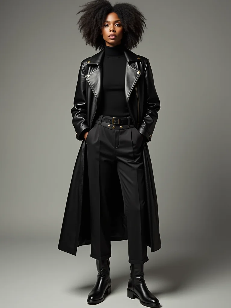 sleek leather jackets elevate silhouette