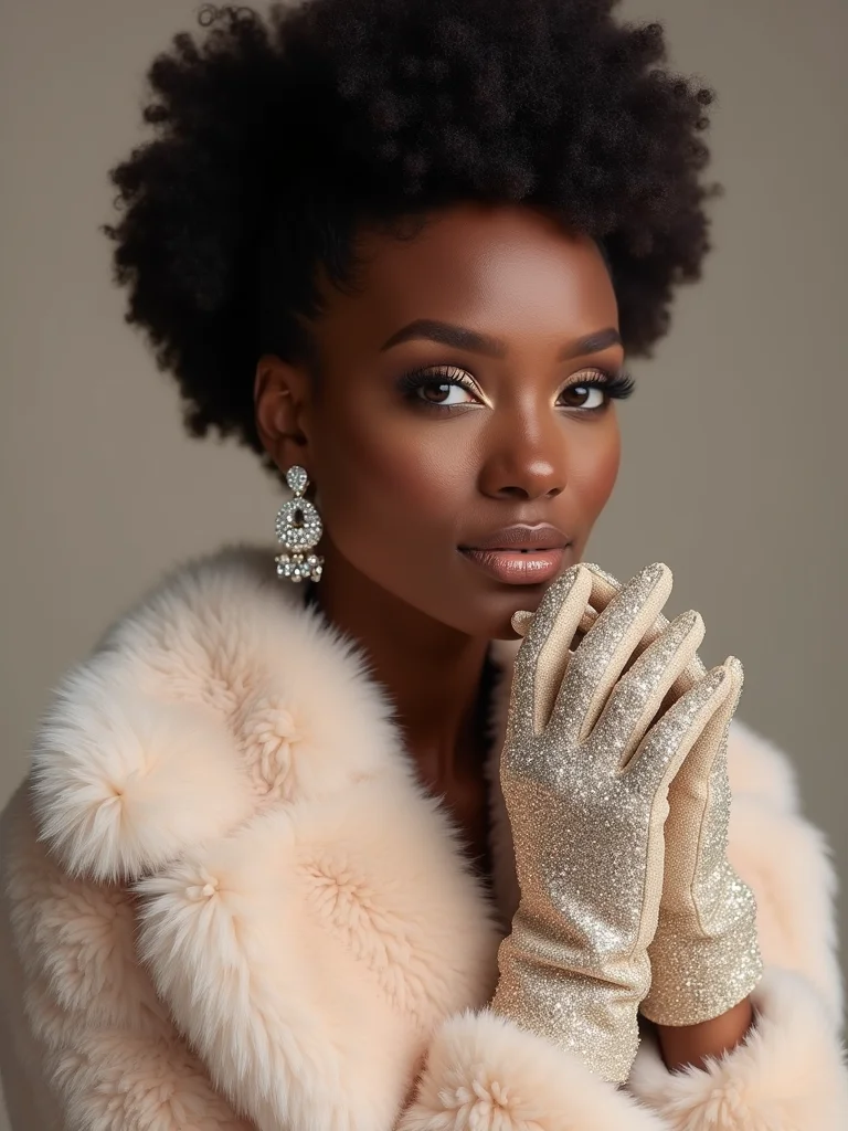 sparkling jeweled winter accessories