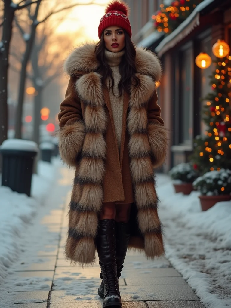 faux fur trims elevate winterwear