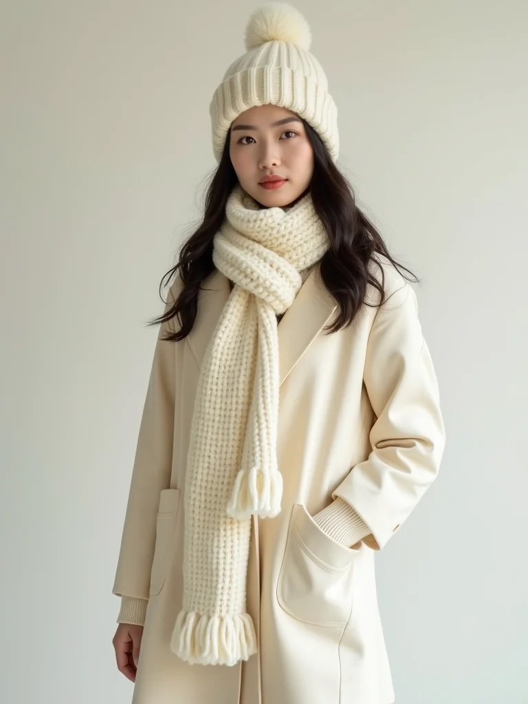 monochrome neutrals with matching