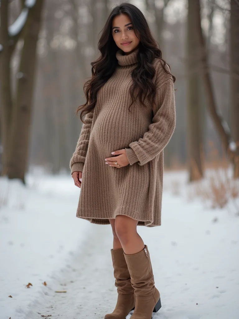 supportive insulated low heel boots
