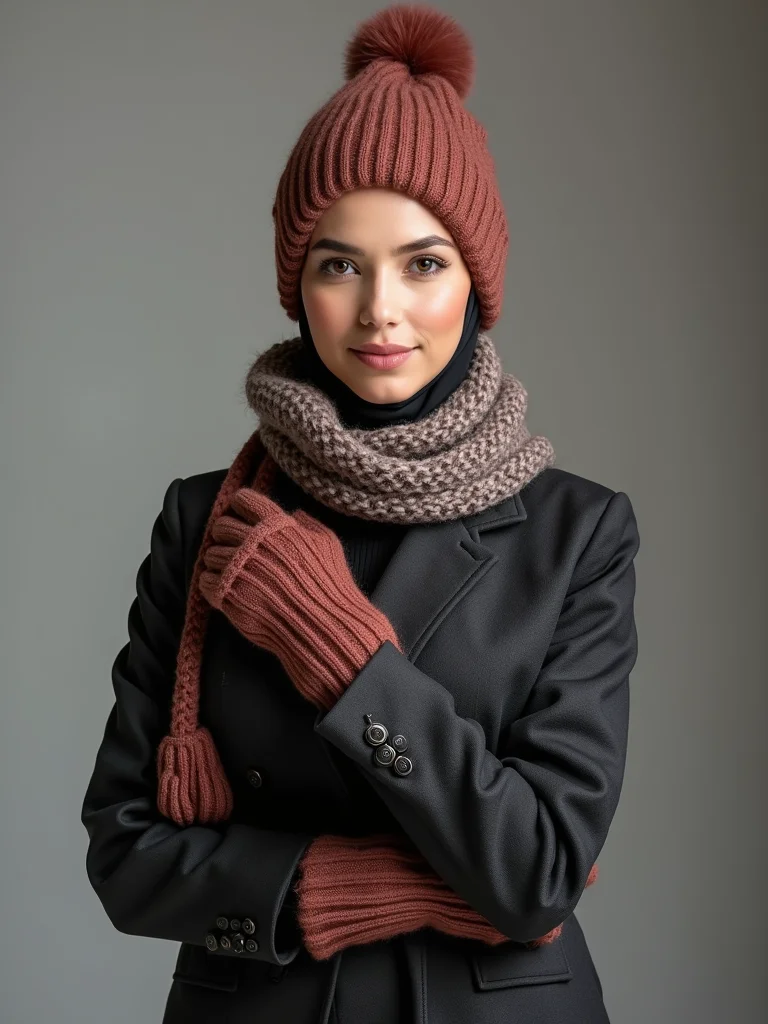 streamlined cozy hijab accessories