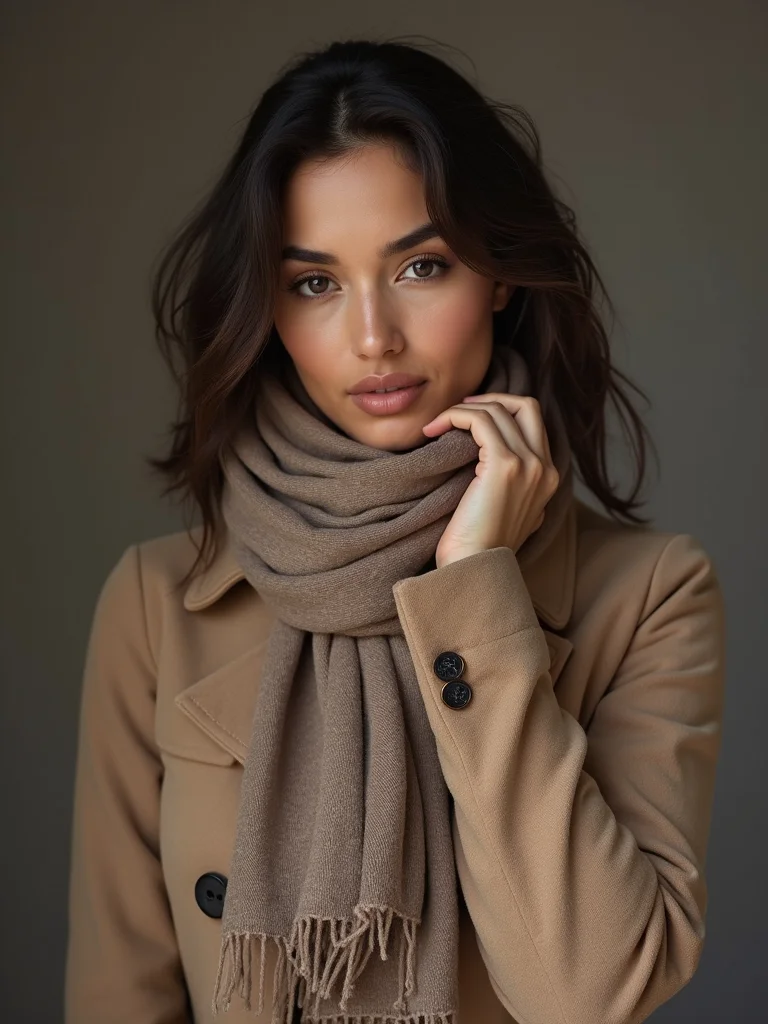 scarves frame elevate soften