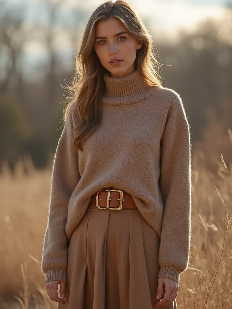 warm refined natural knitwear