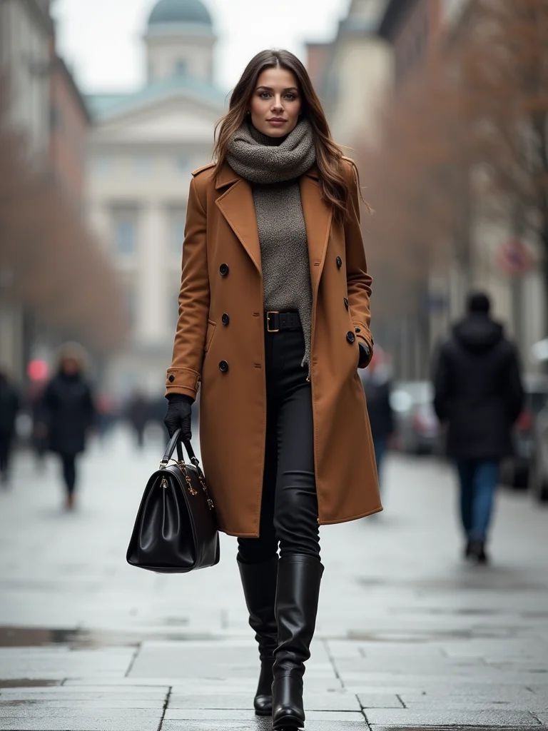 warm waterproof polished commuterwear