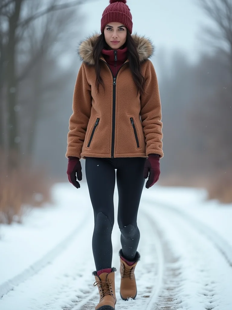 warm streamlined waterproof winter layers