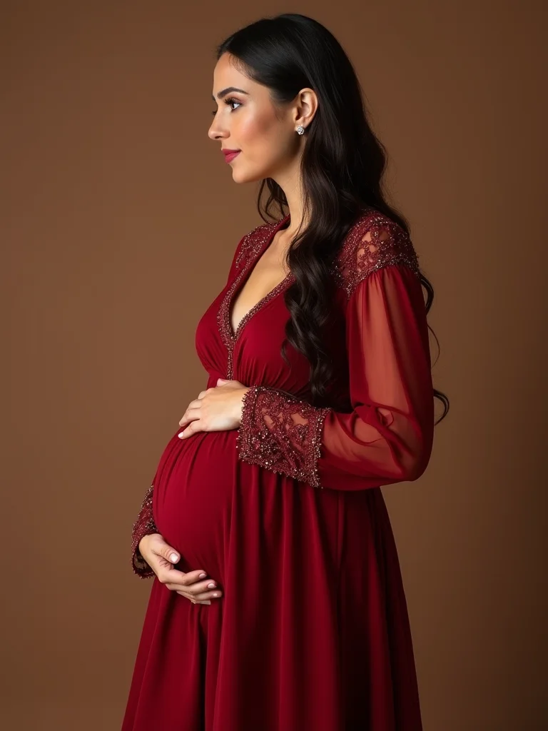 festive comfortable maternity holiday dressing
