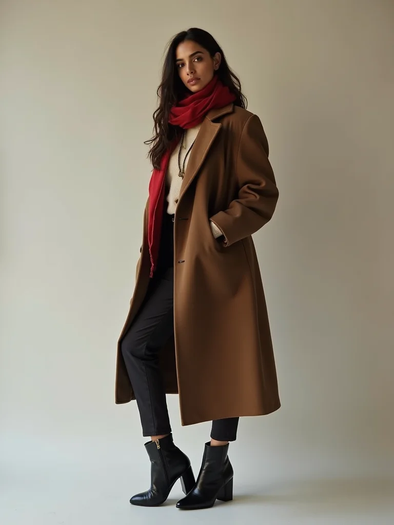 one bold accessory defines silhouette