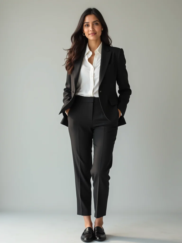tailored layers with minimalist details