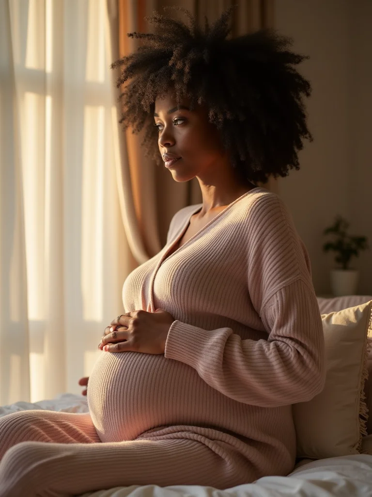 cozy thermal maternity nursing set