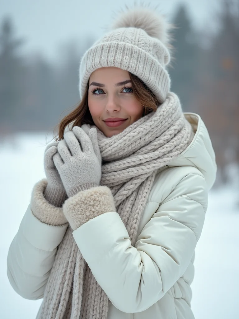 slim weatherproof cold weather accessories