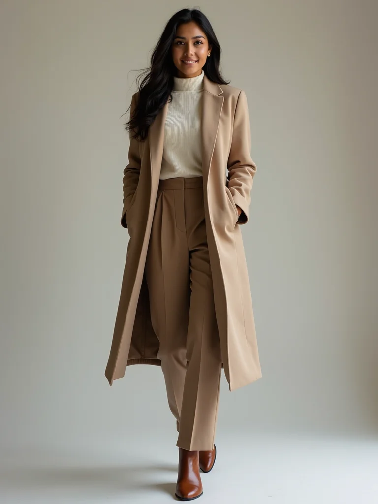 tailored winter workweek capsule