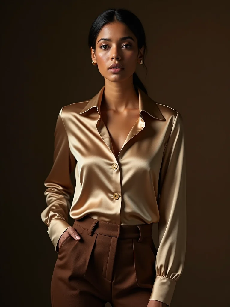 swap cozy knit for silk