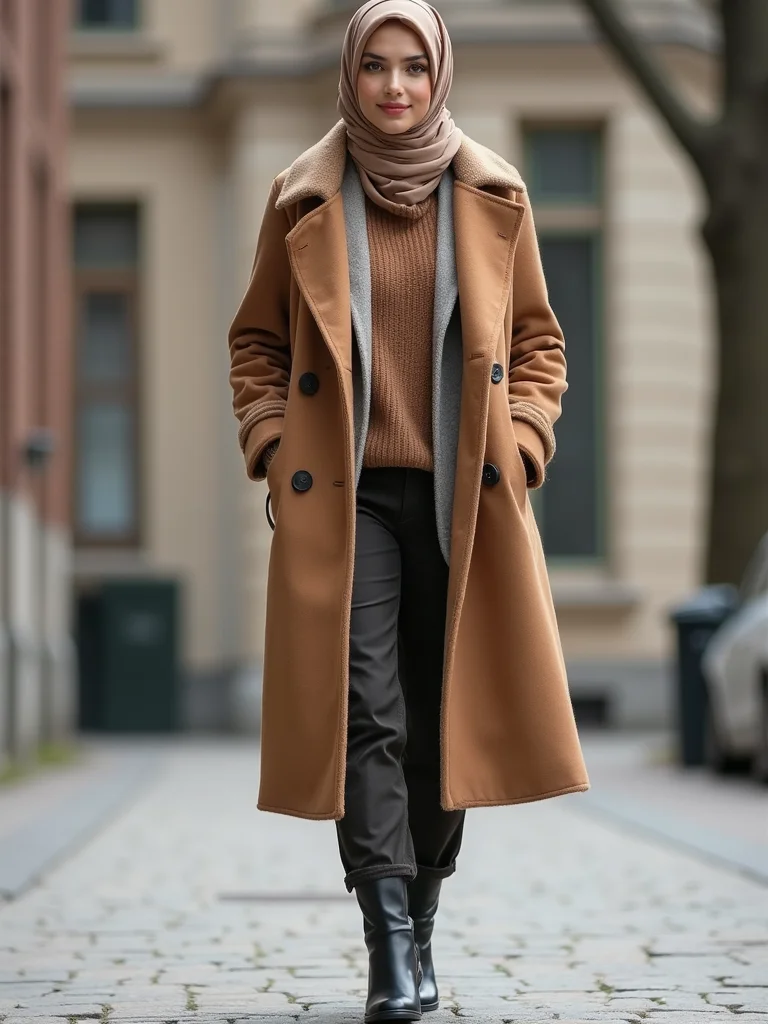 packable cozy layered travel looks