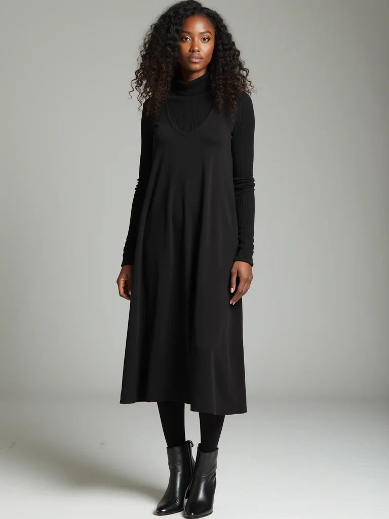 sleek warm layered elegance