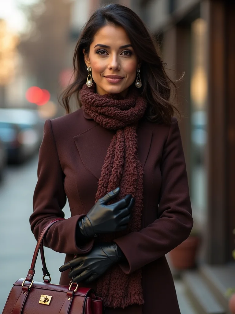 polished winter accessories elevate