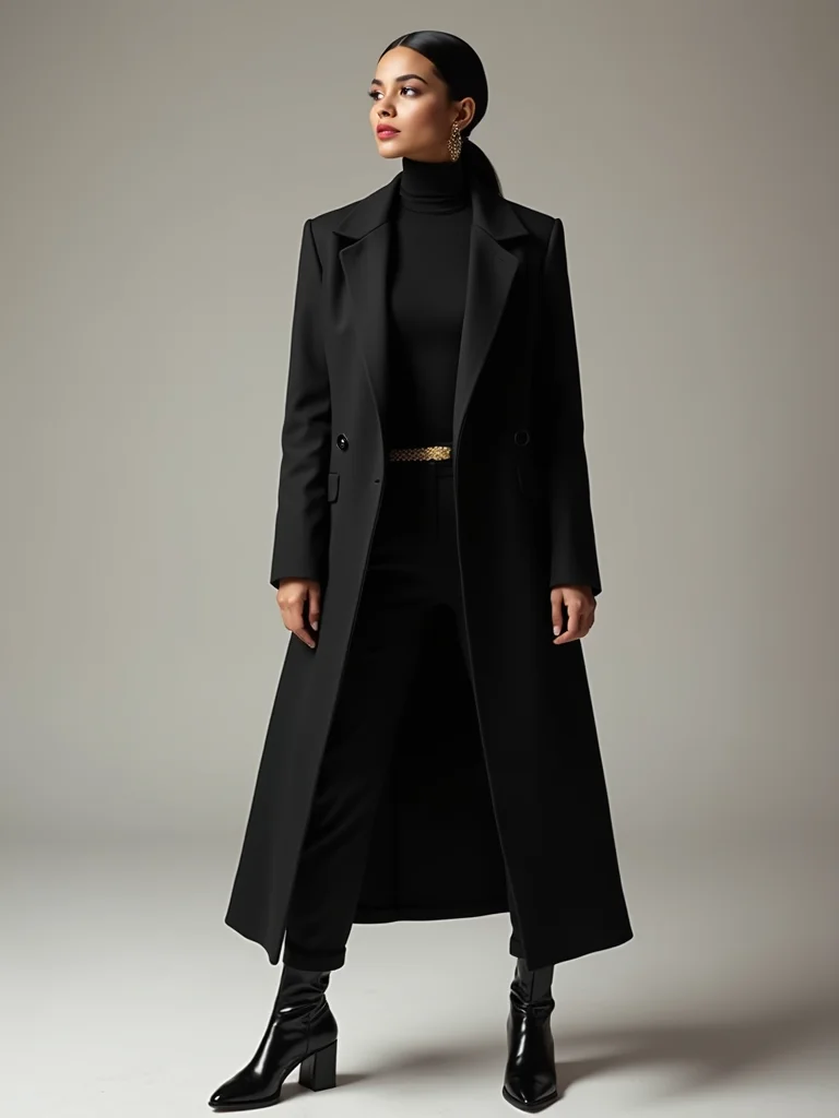 streamlined matte black with gold