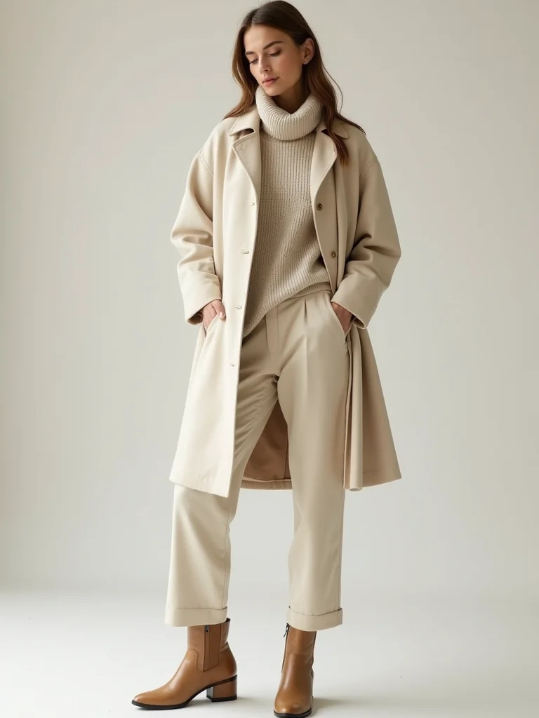 neutral polished winter essentials