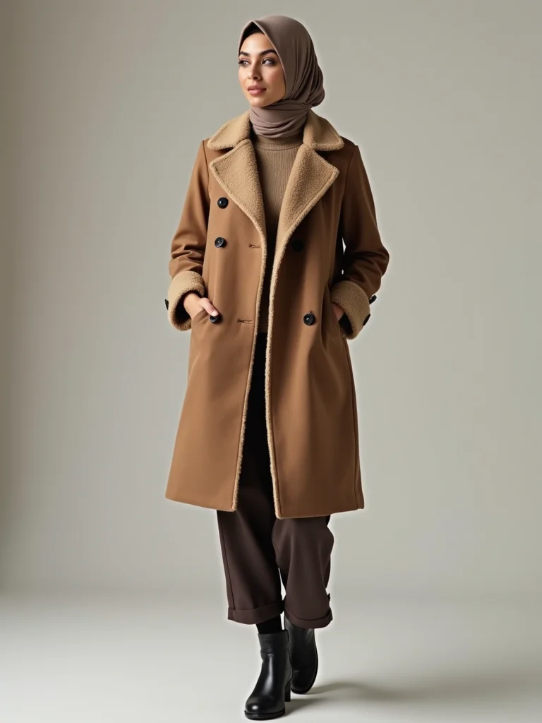 warm coat versatile midlayer