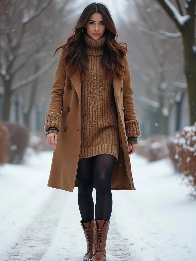 layered warmth with skirts