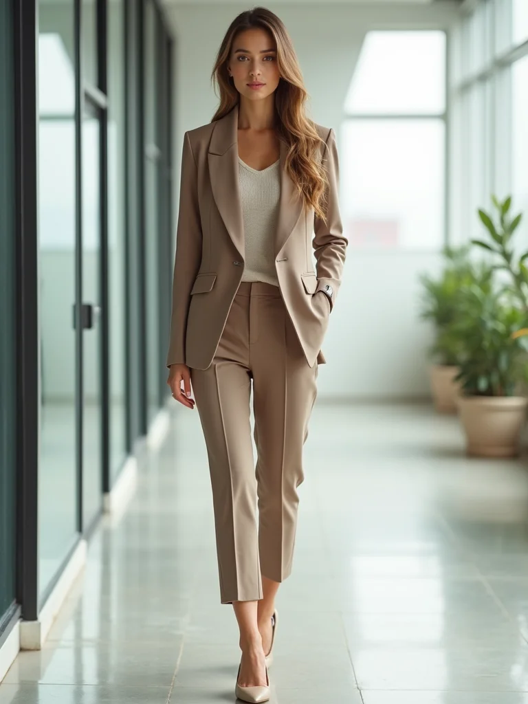 spring work outfit for women