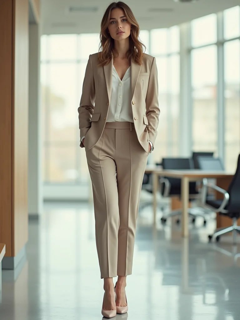office spring work outfit lookbook